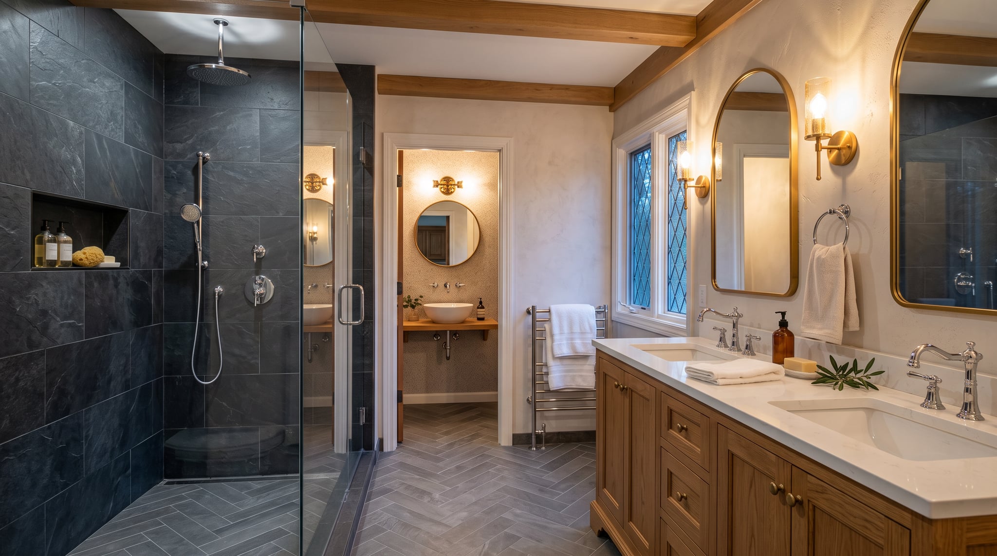 Benitez Bathroom Remodeling Company, bathroom remodeling in Arlington, finished project